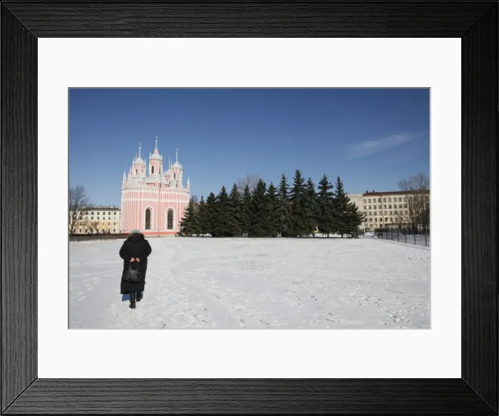 Framed Print : Chesma church, St. Petersburg, Russia, Europe Framed Print : Chesma church, St. Petersburg, Russia, Europe