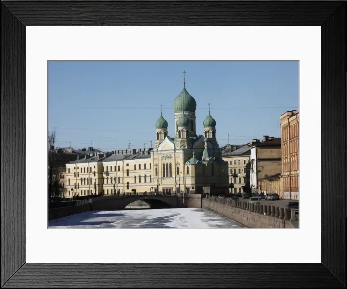 Framed Print : Orthodox church, St. Petersburg, Russia, Europe Framed Print : Orthodox church, St. Petersburg, Russia, Europe