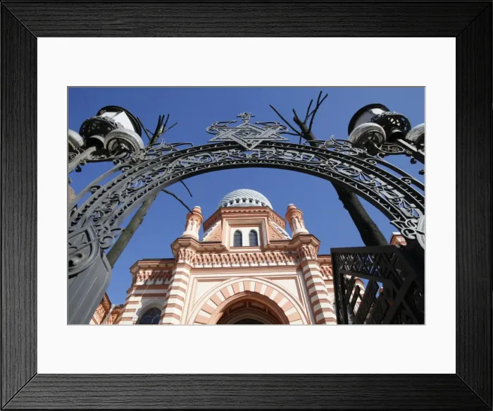 Framed Print : Grand Choral Synagogue, St. Petersburg, Russia, Europe Framed Print : Grand Choral Synagogue, St. Petersburg, Russia, Europe