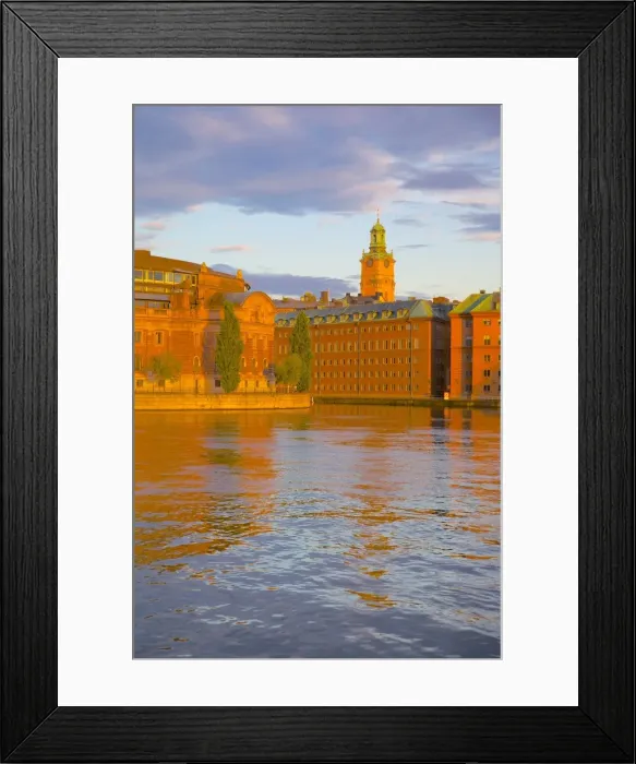 Framed Print : Helgeandsholmen at sunset, Gamla Stan, Stockholm, Sweden, Scandinavia, Europe Framed Print : Helgeandsholmen at sunset, Gamla Stan, Stockholm, Sweden, Scandinavia, Europe