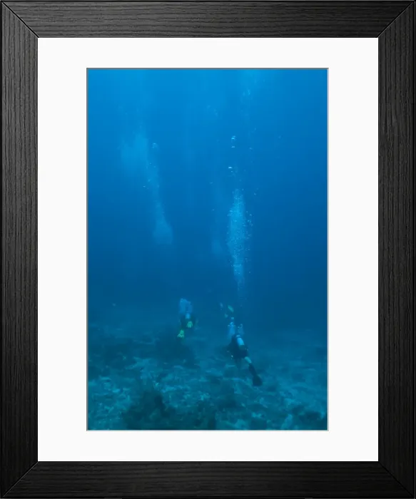 Framed Print : Scuba divers underwater, Thailand, Andaman Sea, Indian Ocean, Asia Framed Print : Scuba divers underwater, Thailand, Andaman Sea, Indian Ocean, Asia