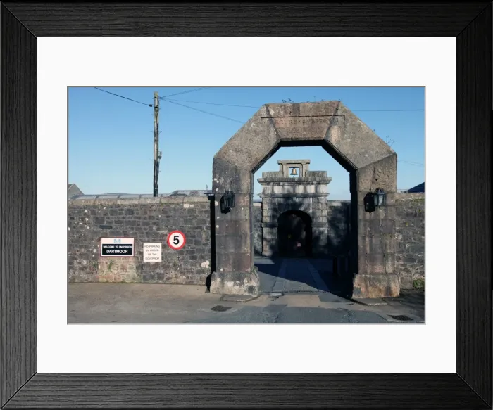 Framed Print : Main gate, Dartmoor Prison, Princetown, Dartmoor, Devon, England, United Kingdom, Europe Framed Print : Main gate, Dartmoor Prison, Princetown, Dartmoor, Devon, England, United Kingdom, Europe