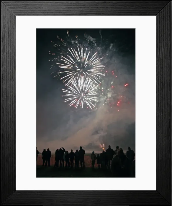 Framed Print : Double white burst at the Widecombe-in-the-Moor, Dartmoor, firework display, Devon, England, United Kingdom, Europe Framed Print : Double white burst at the Widecombe-in-the-Moor, Dartmoor, firework display, Devon, England, United Kingdom, Europe