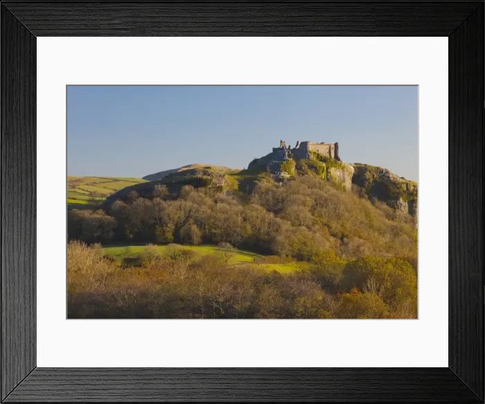 Framed Print : Carreg Cennen Castle, Brecon Beacons National Park, Wales, United Kingdom, Europe Framed Print : Carreg Cennen Castle, Brecon Beacons National Park, Wales, United Kingdom, Europe
