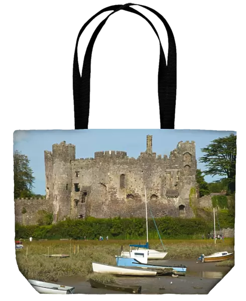 Laugharne Castle, Carmarthenshire, Wales, United Kingdom, Europe