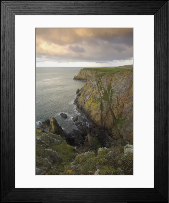 Framed Print : Mull of Galloway, Scotlands most southerly point, Rhins of Galloway, Dumfries and Galloway, Scotland, United Kingdom, Europe