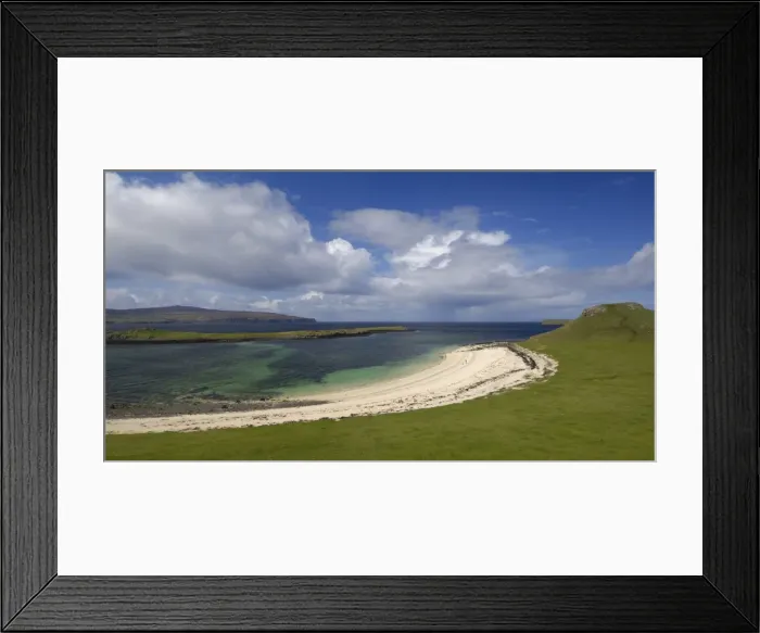 Framed Print : Coral Beach at An Dorneil, Loch Dunvegan, Isle of Skye, Inner Hebrides, Scotland, United Kingdom, Europe Framed Print : Coral Beach at An Dorneil, Loch Dunvegan, Isle of Skye, Inner Hebrides, Scotland, United Kingdom, Europe