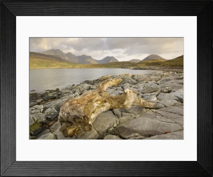Framed Print : Cullin Mountains from Loch Slapin, Isle of Skye, Inner Hebrides, Scotland, United Kingdom, Europe Framed Print : Cullin Mountains from Loch Slapin, Isle of Skye, Inner Hebrides, Scotland, United Kingdom, Europe