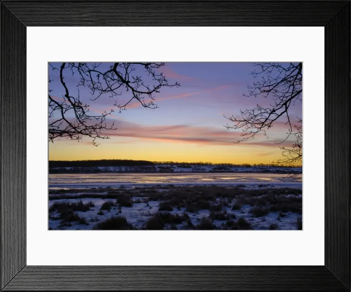 Framed Print : Fleet Bay in winter snow, Solway Firth, Dumfries and Galloway, Scotland, United Kingdom, Europe Framed Print : Fleet Bay in winter snow, Solway Firth, Dumfries and Galloway, Scotland, United Kingdom, Europe