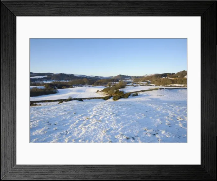 Framed Print : Fleet Valley National Scenic Area in winter snow, Dumfries and Galloway, Scotland, United Kingdom, Europe Framed Print : Fleet Valley National Scenic Area in winter snow, Dumfries and Galloway, Scotland, United Kingdom, Europe