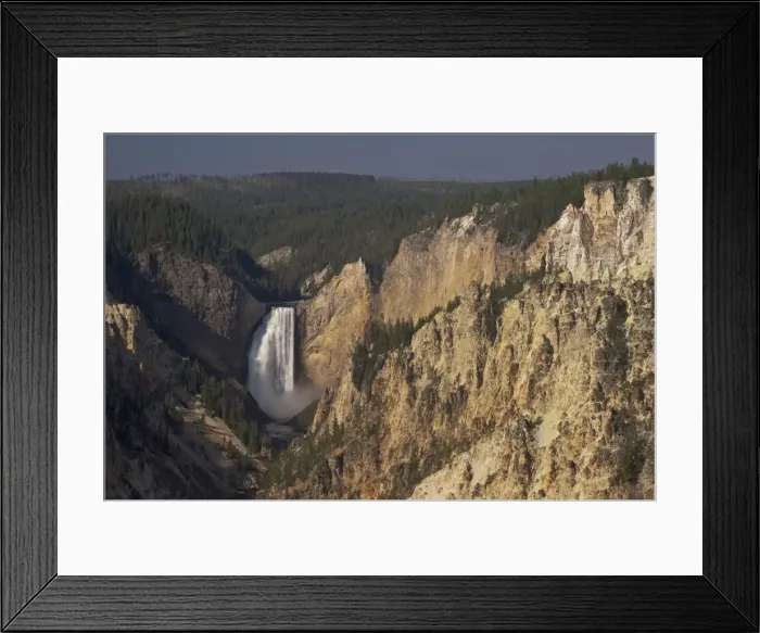 Framed Print : Lower Falls from Artists Point, Grand Canyon of the Yellowstone River, Yellowstone National Park, UNESCO World Heritage Site, Wyoming, United States of America, North America Framed Print : Lower Falls from Artists Point, Grand Canyon of the Yellowstone River, Yellowstone National Park, UNESCO World Heritage Site, Wyoming, United States of America, North America