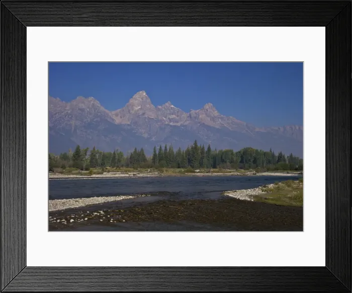 Framed Print : Snake River and Grand Teton Cathedral Group from Blacktail Ponds area, Grand Teton National Park, Wyoming, United States of America, North America Framed Print : Snake River and Grand Teton Cathedral Group from Blacktail Ponds area, Grand Teton National Park, Wyoming, United States of America, North America