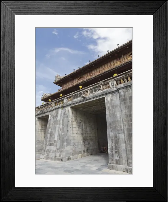 Framed Print : Entrance to the Imperial Citadel, Hue, UNESCO World Heritage Site, Vietnam, Indochina, Southeast Asia, Asia Framed Print : Entrance to the Imperial Citadel, Hue, UNESCO World Heritage Site, Vietnam, Indochina, Southeast Asia, Asia