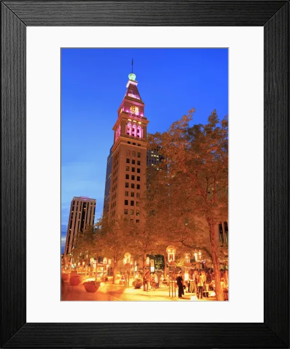 Framed Print : Daniels and Fisher Tower, 16th Street Mall, Denver, Colorado, United States of America, North America Framed Print : Daniels and Fisher Tower, 16th Street Mall, Denver, Colorado, United States of America, North America