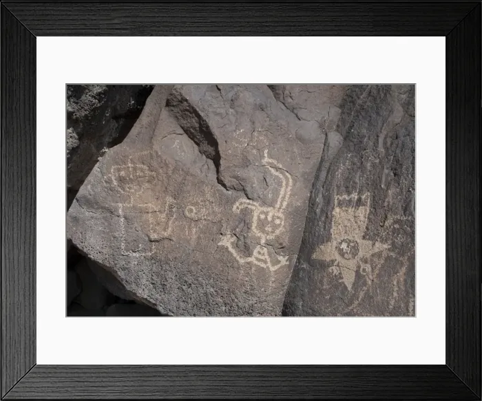 Framed Print : Petroglyph National Monument, New Mexico, United States of America, North America Framed Print : Petroglyph National Monument, New Mexico, United States of America, North America