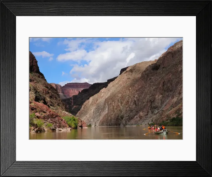 Framed Print : Dory travel on the Colorado River, Colorado, United States of America, North America Framed Print : Dory travel on the Colorado River, Colorado, United States of America, North America