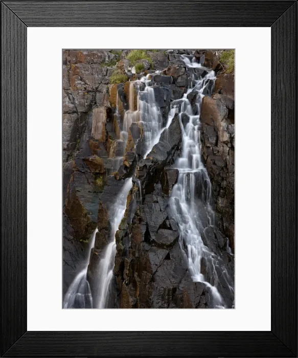 Framed Print : Waterfall on Clear Creek, San Juan National Forest, Colorado, United States of America, North America Framed Print : Waterfall on Clear Creek, San Juan National Forest, Colorado, United States of America, North America