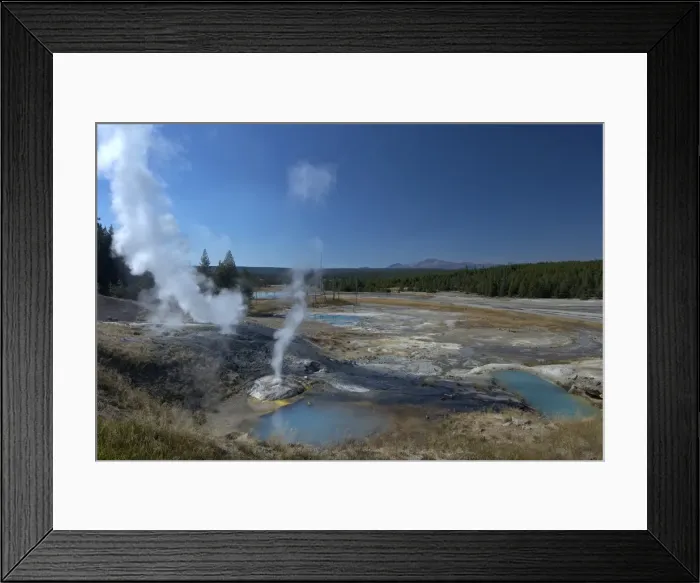 Framed Print : Fumaroles (steam vents) in Porcelain Basin, Norris Geyser Basin, Yellowstone National Park, UNESCO World Heritage Site, Wyoming, United States of America, North America Framed Print : Fumaroles (steam vents) in Porcelain Basin, Norris Geyser Basin, Yellowstone National Park, UNESCO World Heritage Site, Wyoming, United States of America, North America