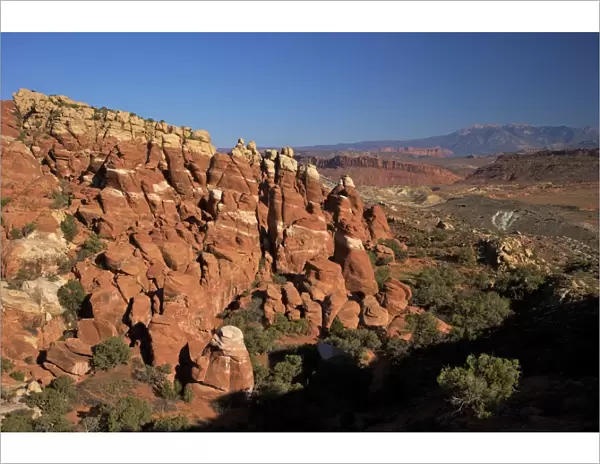 Fiery Furnace, Arches National Park, Moab, Utah, United States of America, North America