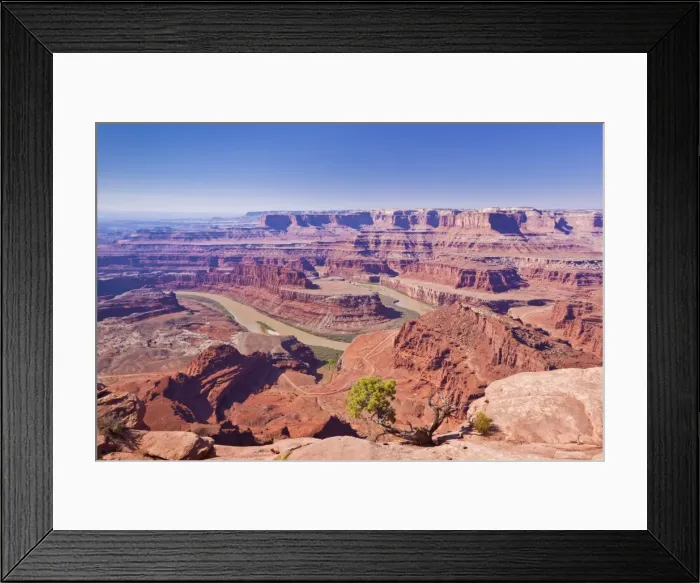 Framed Print : Colorado River Gooseneck Bend, Dead Horse Point State Park Overlook, Utah, United States of America, North America Framed Print : Colorado River Gooseneck Bend, Dead Horse Point State Park Overlook, Utah, United States of America, North America