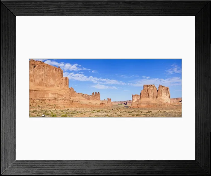 Framed Print : The Three Gossips and The Courthouse Towers rock formations, Arches National Park, near Moab, Utah, United States of America, North America Framed Print : The Three Gossips and The Courthouse Towers rock formations, Arches National Park, near Moab, Utah, United States of America, North America