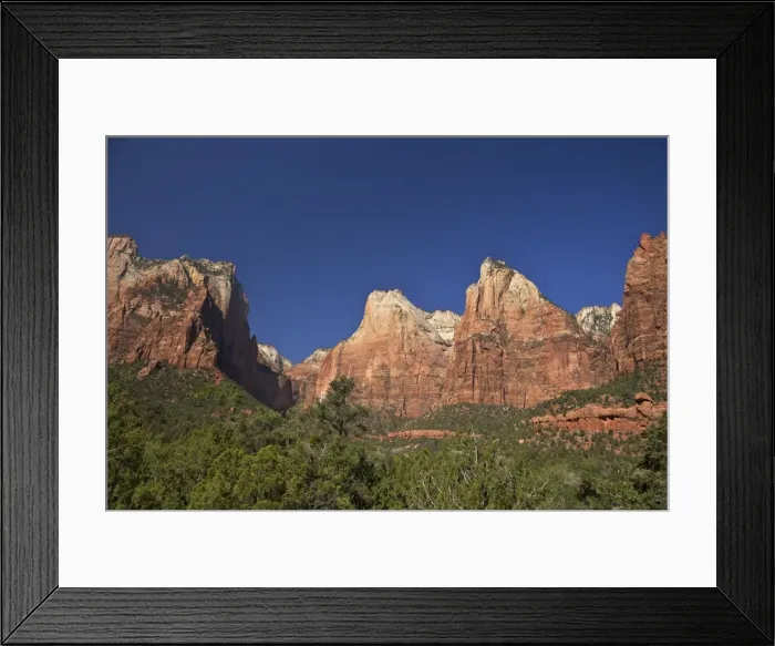 Framed Print : Court of the Patriarchs, Abraham Peak, Isaac Peak, Mount Moroni and Jacob Peak, Zion National Park, Utah, United States of America, North America Framed Print : Court of the Patriarchs, Abraham Peak, Isaac Peak, Mount Moroni and Jacob Peak, Zion National Park, Utah, United States of America, North America