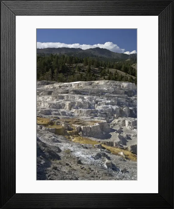 Framed Print : Minerva Terrace, Mammoth Hot Springs, Yellowstone National Park, UNESCO World Heritage Site, Wyoming, United States of America, North America Framed Print : Minerva Terrace, Mammoth Hot Springs, Yellowstone National Park, UNESCO World Heritage Site, Wyoming, United States of America, North America
