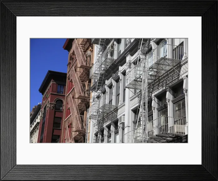 Framed Print : Soho, Manhattan, New York City, United States of America, North America