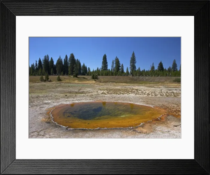 Framed Print : Thumb geyser, West Thumb Geyser Basin, Yellowstone National Park, UNESCO World Heritage Site, Wyoming, United States of America, North America Framed Print : Thumb geyser, West Thumb Geyser Basin, Yellowstone National Park, UNESCO World Heritage Site, Wyoming, United States of America, North America