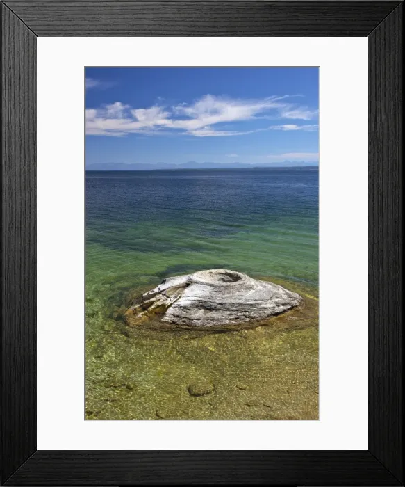 Framed Print : Fishing Cone, West Thumb Geyser Basin, Yellowstone National Park, UNESCO World Heritage Site, Wyoming, United States of America, North America Framed Print : Fishing Cone, West Thumb Geyser Basin, Yellowstone National Park, UNESCO World Heritage Site, Wyoming, United States of America, North America