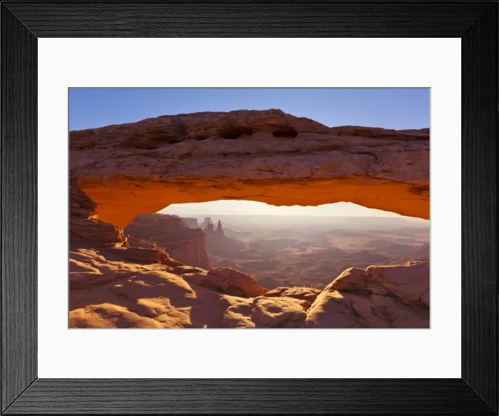 Framed Print : Mesa Arch sunrise, Island in the Sky, Canyonlands National Park, Utah, United States of America, North America Framed Print : Mesa Arch sunrise, Island in the Sky, Canyonlands National Park, Utah, United States of America, North America
