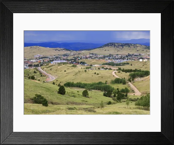 Framed Print : Landscape near Cripple Creek, Colorado, United States of America, North America Framed Print : Landscape near Cripple Creek, Colorado, United States of America, North America