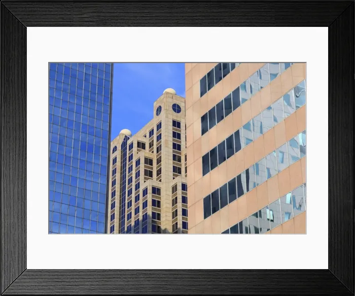 Framed Print : Financial District on 5th Avenue, Birmingham, Alabama, United States of America, North America Framed Print : Financial District on 5th Avenue, Birmingham, Alabama, United States of America, North America