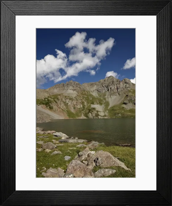 Framed Print : Clear Lake, San Juan National Forest, Colorado, United States of America, North America Framed Print : Clear Lake, San Juan National Forest, Colorado, United States of America, North America