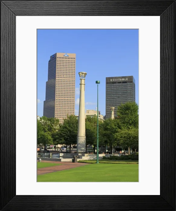 Framed Print : Centennial Olympic Park, Atlanta, Georgia, United States of America, North America Framed Print : Centennial Olympic Park, Atlanta, Georgia, United States of America, North America
