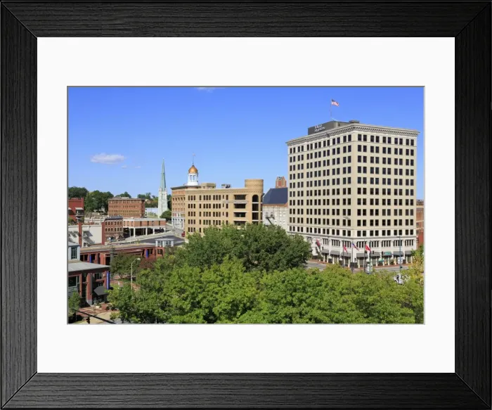 Framed Print : Miller Plaza, Chattanooga, Tennessee, United States of America, North America Framed Print : Miller Plaza, Chattanooga, Tennessee, United States of America, North America