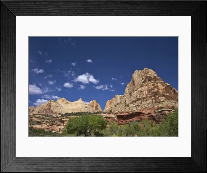 Framed Print : Navajo Dome area, Capitol Reef National Park, Utah, United States of America, North America Framed Print : Navajo Dome area, Capitol Reef National Park, Utah, United States of America, North America