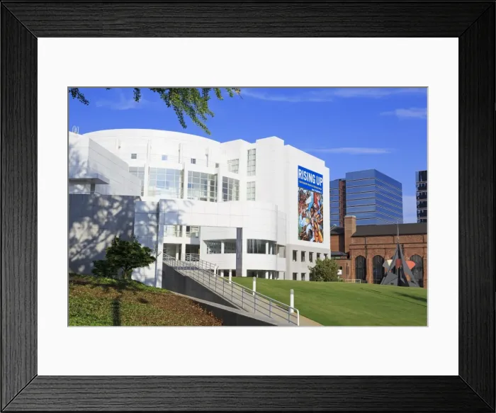 Framed Print : High Museum of Art, Atlanta, Georgia, United States of America, North America