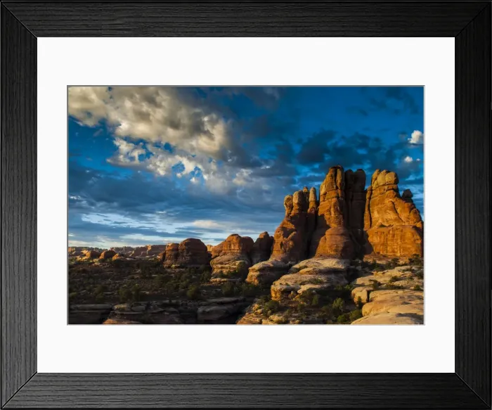 Framed Print : Beautiful rock formations in the Needles, Canyonlands National Park, Utah, United States of America, North America Framed Print : Beautiful rock formations in the Needles, Canyonlands National Park, Utah, United States of America, North America