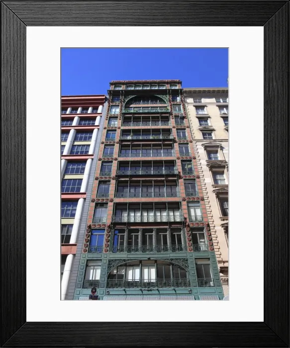 Framed Print : Singer Building, Broadway, Soho, Manhattan, New York City, United States of America, North America Framed Print : Singer Building, Broadway, Soho, Manhattan, New York City, United States of America, North America