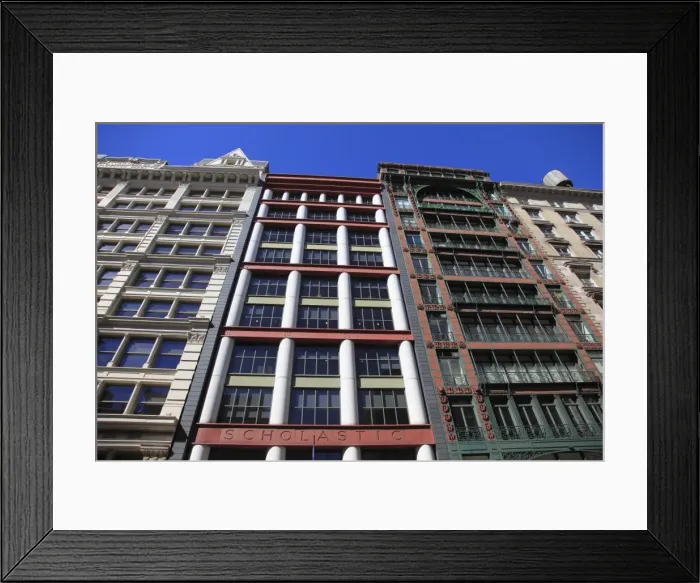 Framed Print : Historic loft architecture, Soho, Manhattan, New York City, United States of America, North America Framed Print : Historic loft architecture, Soho, Manhattan, New York City, United States of America, North America