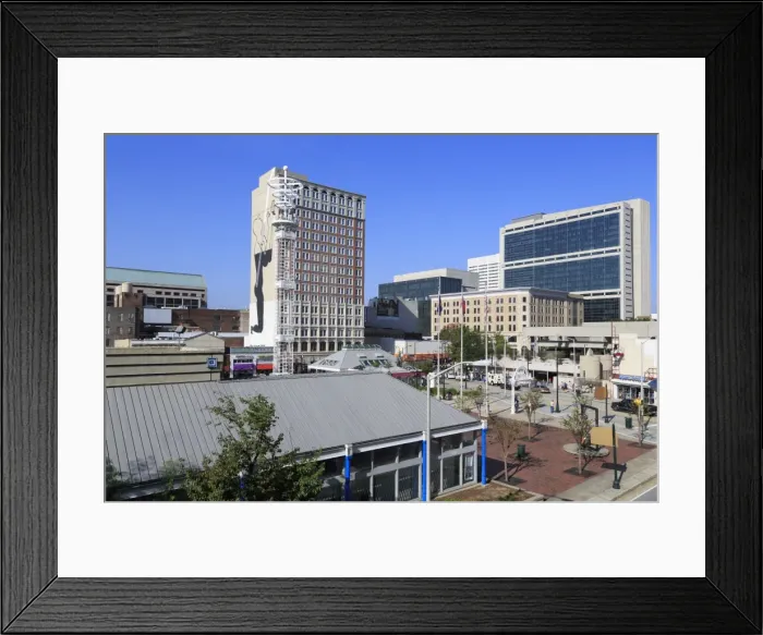 Framed Print : Underground Atlanta, Atlanta, Georgia, United States of America, North America