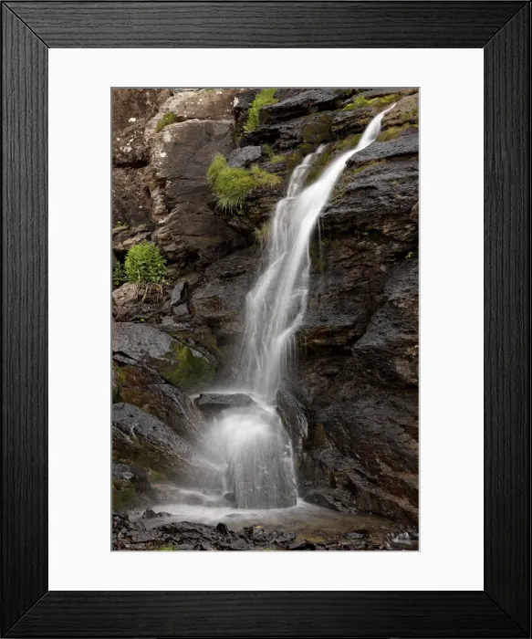Framed Print : Waterfall, San Juan National Forest, Colorado, United States of America, North America Framed Print : Waterfall, San Juan National Forest, Colorado, United States of America, North America