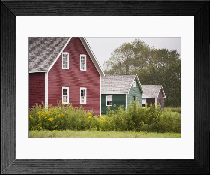 Framed Print : Acadian Village, Van Buren, Maine, United States of America, North America Framed Print : Acadian Village, Van Buren, Maine, United States of America, North America