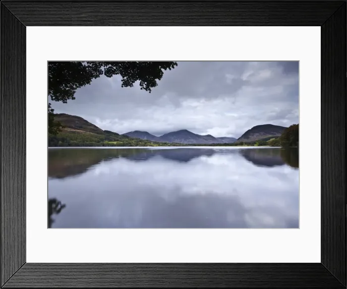 Framed Print : A cold evening over Loweswater in the Lake District National Park, Cumbria, England, United Kingdom, Europe Framed Print : A cold evening over Loweswater in the Lake District National Park, Cumbria, England, United Kingdom, Europe