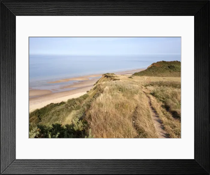Framed Print : Cliff path from Cromer to Overstran, Norfolk, England, United Kingdom, Europe Framed Print : Cliff path from Cromer to Overstran, Norfolk, England, United Kingdom, Europe