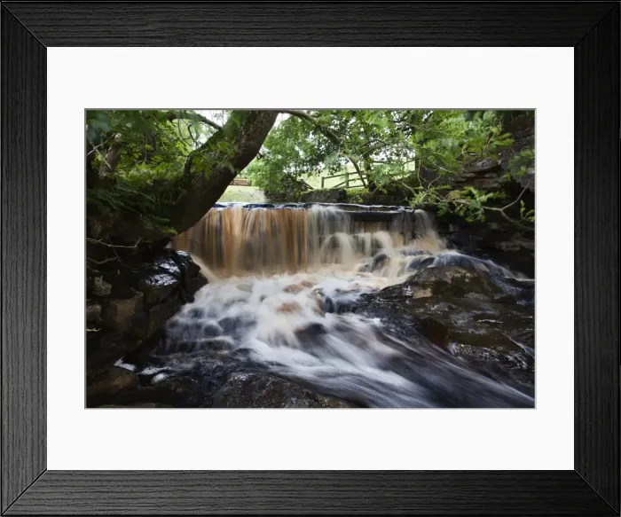 Framed Print : Waterfall in Whitfield Gill near Askrigg, Wensleydale, North Yorkshire, Yorkshire, England, United Kingdom, Europe Framed Print : Waterfall in Whitfield Gill near Askrigg, Wensleydale, North Yorkshire, Yorkshire, England, United Kingdom, Europe