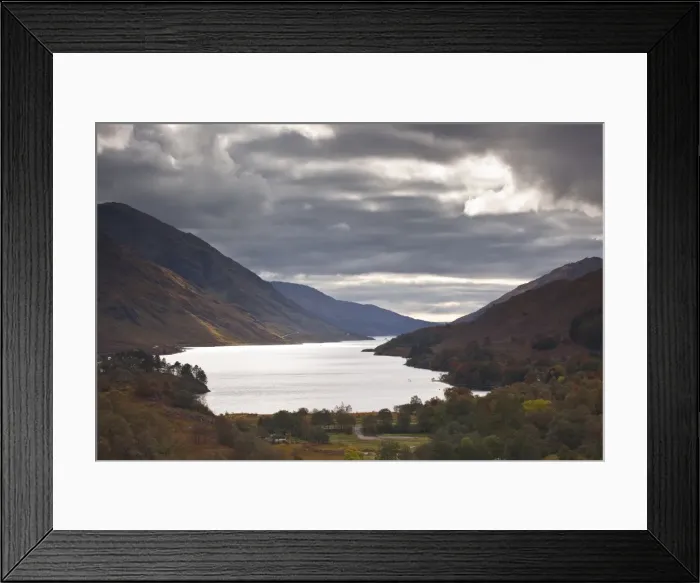Framed Print : Loch Shiel under heavy storm clouds, Argyll and Bute, Scotland, United Kingdom, Europe Framed Print : Loch Shiel under heavy storm clouds, Argyll and Bute, Scotland, United Kingdom, Europe
