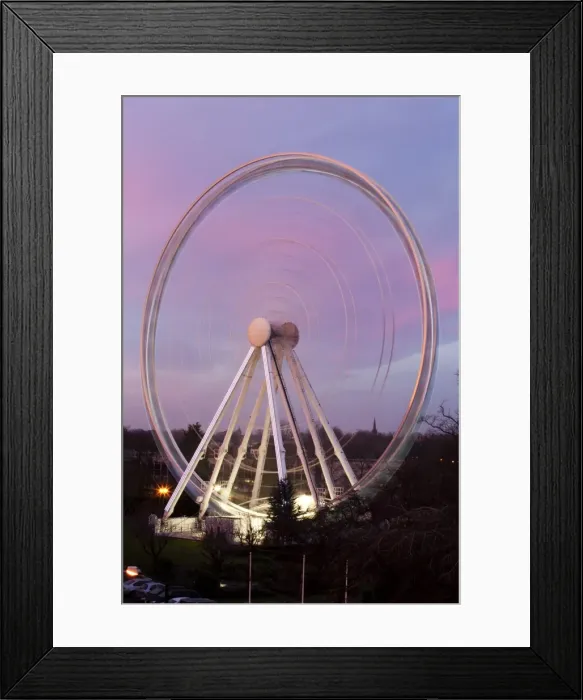 Framed Print : The Wheel of York at sunset, York, Yorkshire, England, United Kingdom, Europe Framed Print : The Wheel of York at sunset, York, Yorkshire, England, United Kingdom, Europe