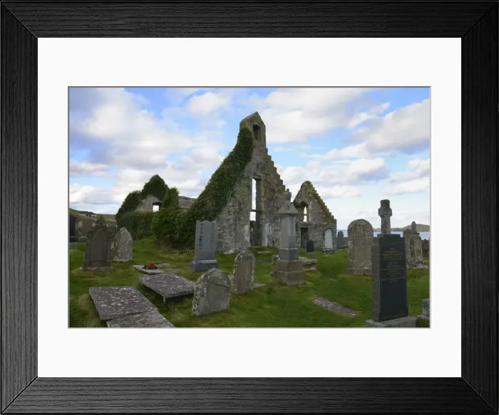 Framed Print : Ruins of 17th century Balnakeil Church, Durness, Highlands, Scotland, United Kingdom, Europe Framed Print : Ruins of 17th century Balnakeil Church, Durness, Highlands, Scotland, United Kingdom, Europe